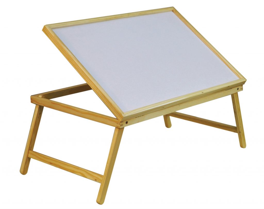 Folding Adjustable Wooden Bed Tray