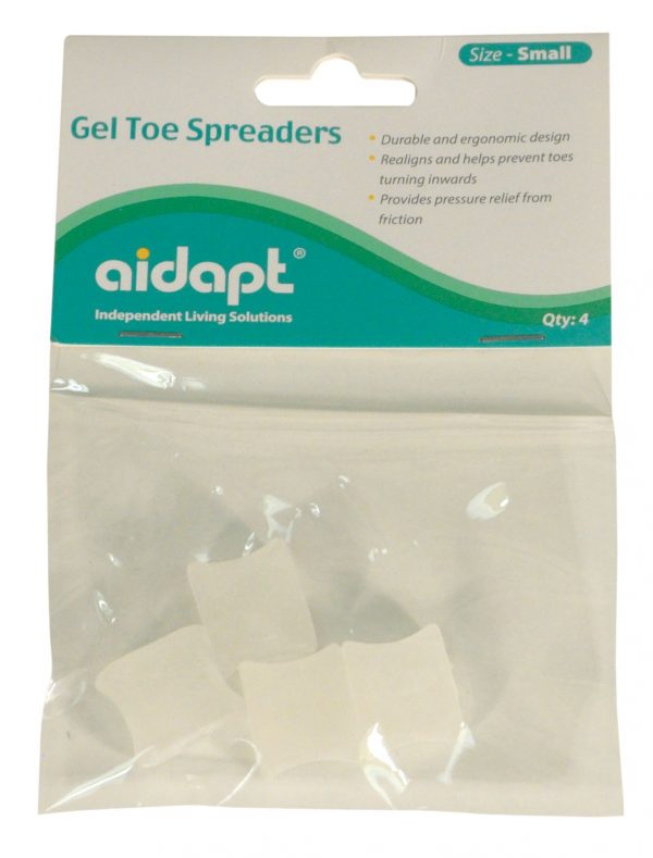 Gel Toe Spreaders Pack of 4 Small