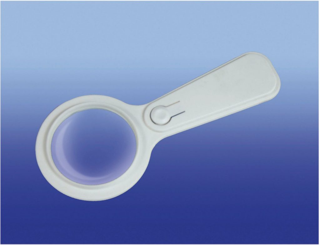 Handheld Magnifier with Light