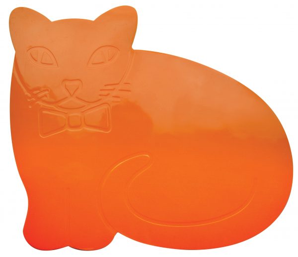 Tenura Anti Slip and Anti Microbial Childrens OrangeTable Mat