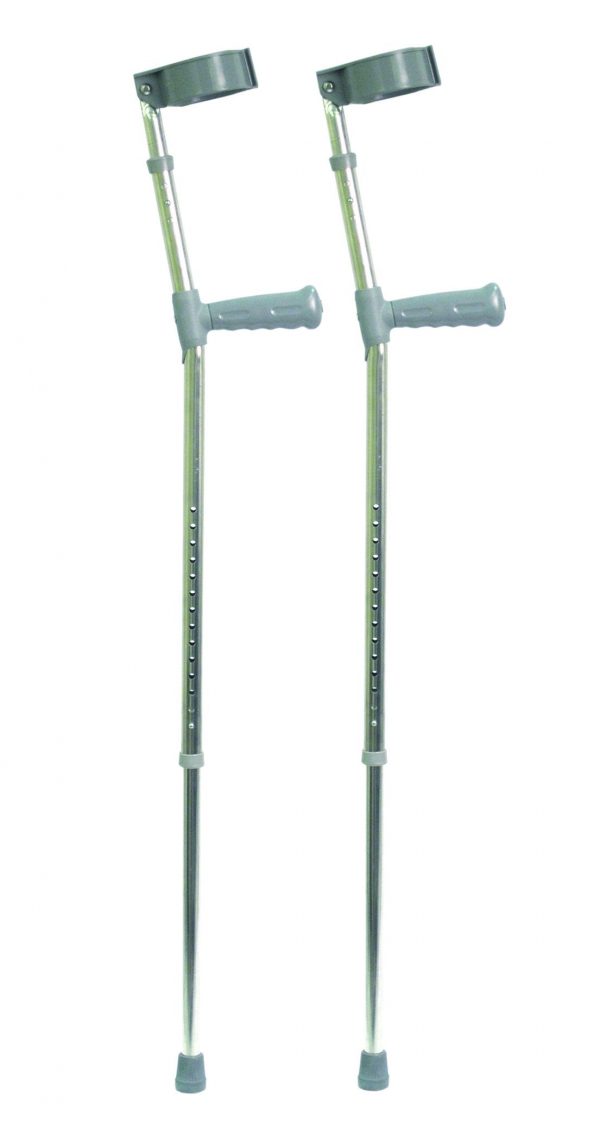 PVC Wedge handle Elbow Crutch -Adult Large