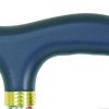 Deluxe Folding Walking Cane Japanese White