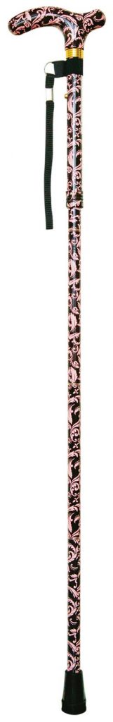 Deluxe Folding Walking Cane Femme