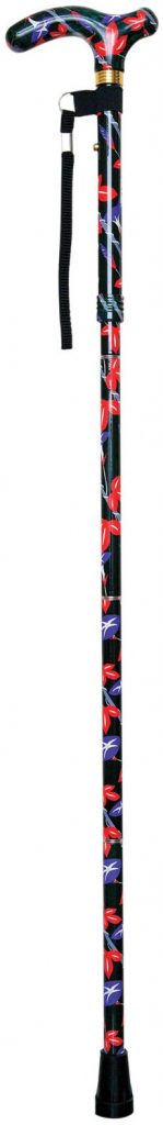 Deluxe Folding Walking Cane - Kimono