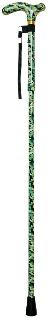 Deluxe Folding Walking Cane Colour Camoflauge