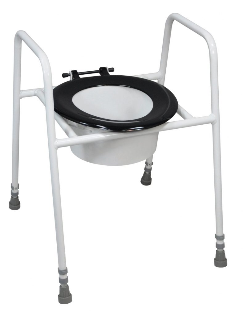 Solo Skandia Raised Toilet Seat and Frame