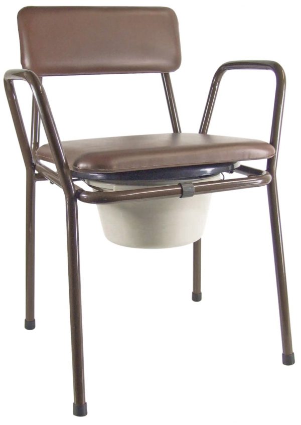 Kent Stacking Commode Chair