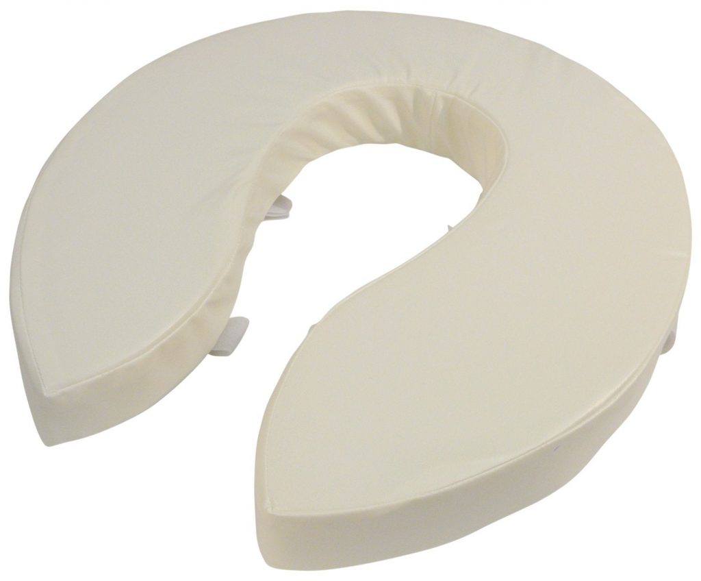 Foam Padded Raised Toilet Seat