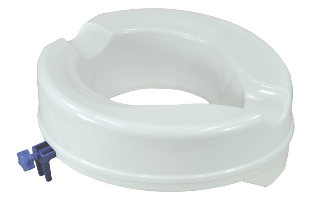 Senator Plastic Raised Toilet Seat 400mm depth