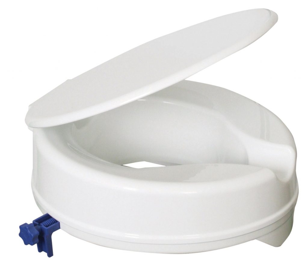 Senator Plastic Raised Toilet Seat 430mm Depth