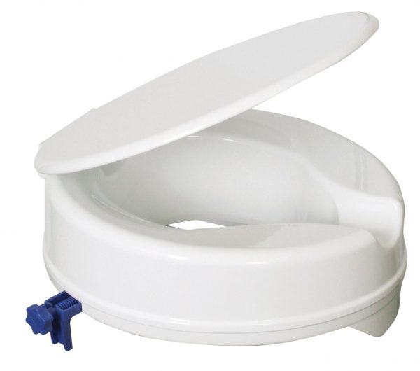 Senator Plastic Raised Toilet Seat With Lid 50 MM / 100 MM