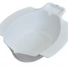 a white bowl with a handle