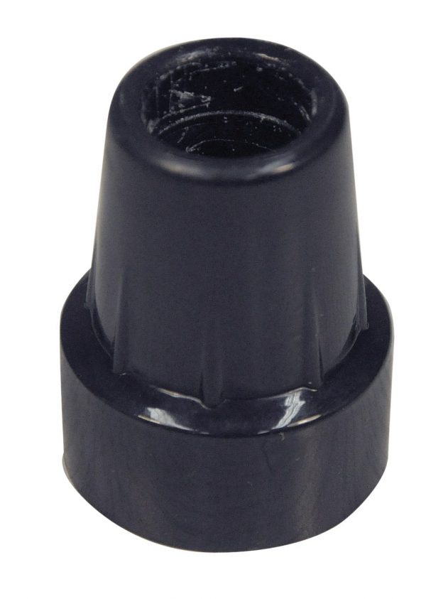 Replacement Walking Stick Ferrule Black 20mm