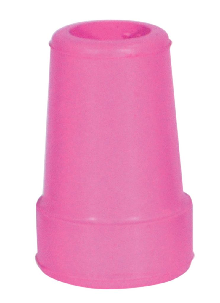 Replacement Crutch Ferrule Pink 19mm