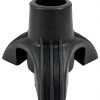 Tri-Support Rubber Walking Stick Ferrule 16''
